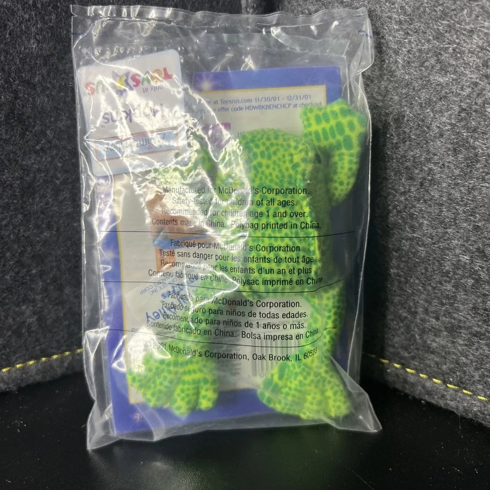 Animal Alley McDonalds‎ Happy Meal Toy Plush Hopkins the Frog 4